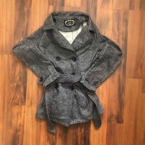 Gray Forever 21 Coat - Size S